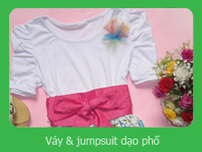 Vay va jumpsuit dao pho