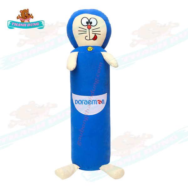 Gối Ôm Doraemon Vải Cara Dễ Thương